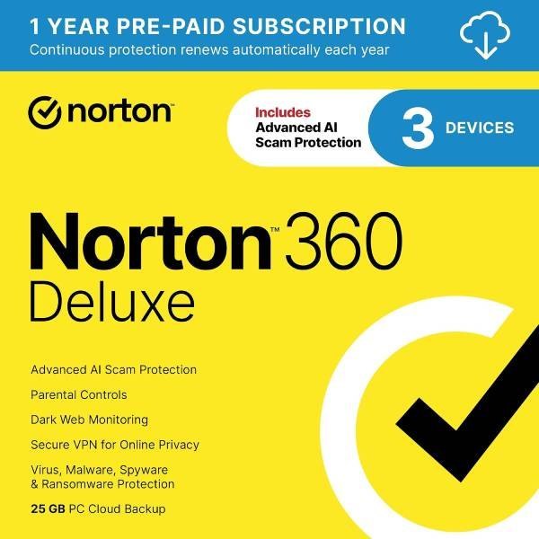 Norton 360 Deluxe Antivirus